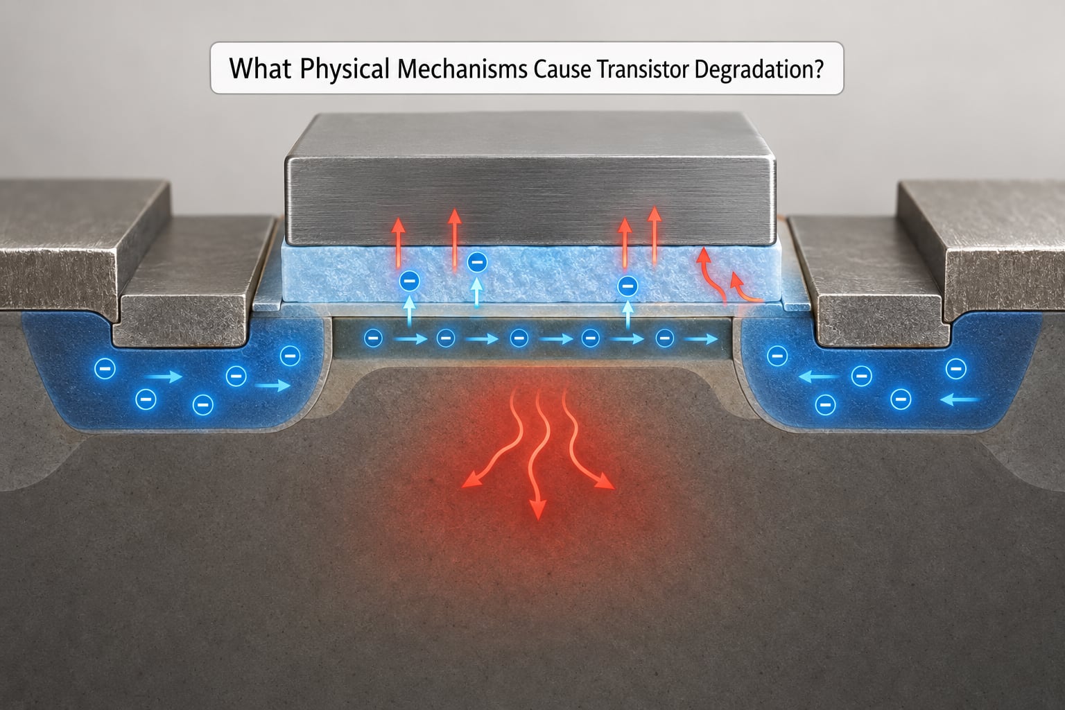What Physical Mechanisms Cause Transistor Degradation?