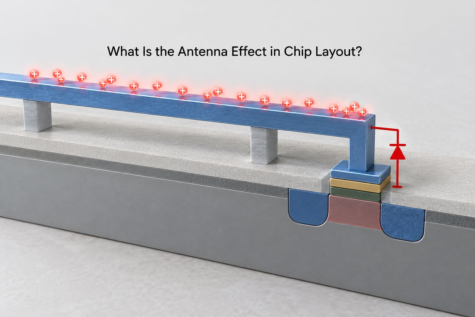 What Is the Antenna Effect in Chip Layout?