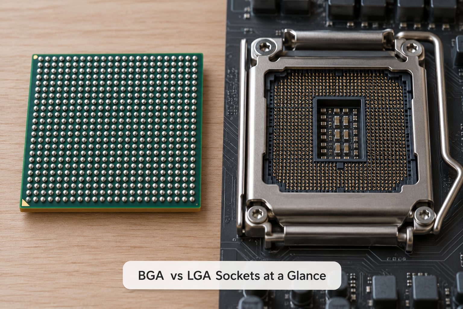 BGA vs LGA Sockets at a Glance