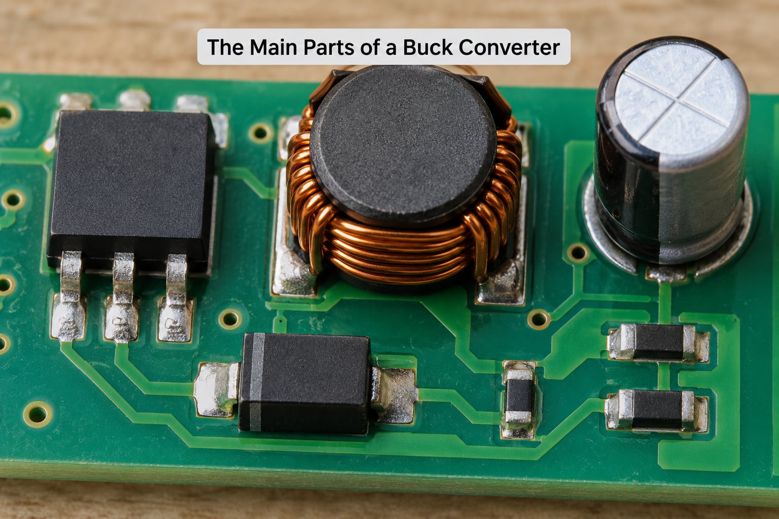 The Main Parts of a Buck Converter