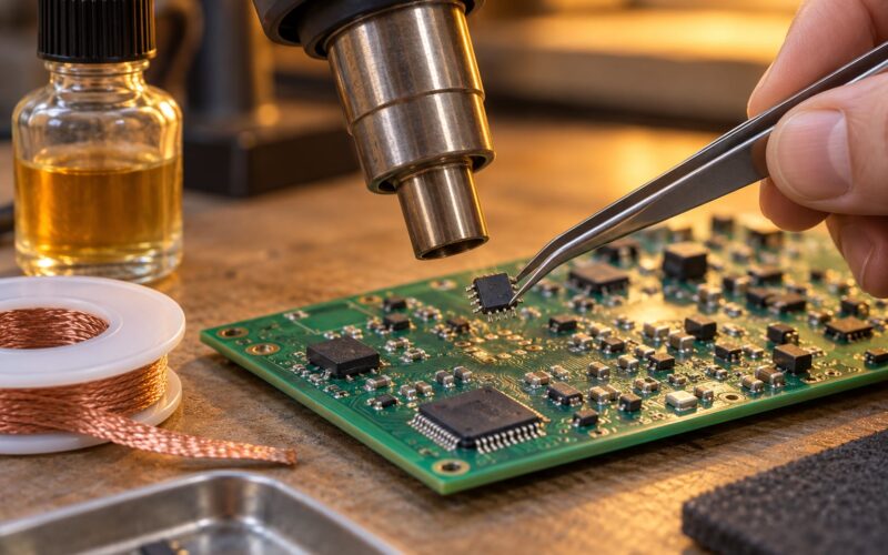 How to Desolder a Surface Mount Chip: 7 Safe Steps (October 2026)