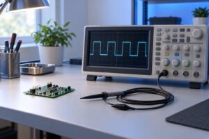how to use an oscilloscope for digital signals