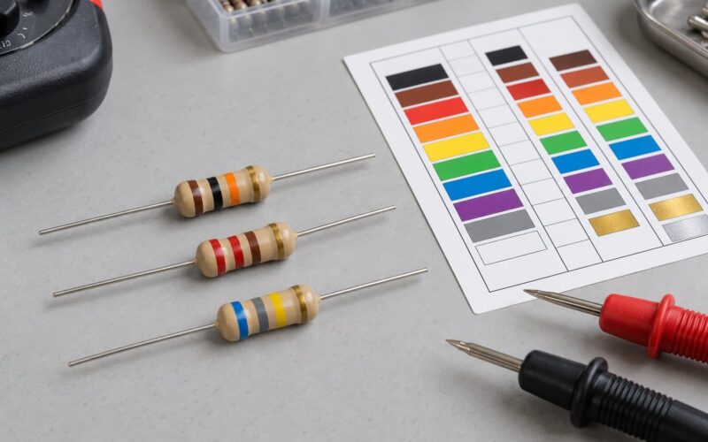 How to Read Resistor Color Codes: A Simple 4-Band Guide 2026