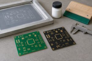 soldermask and silkscreen explained