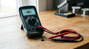 how to test a diode with a multimeter