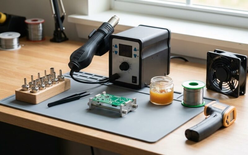 How to Use a Hot Air Rework Station for PCB Repair Safely 2026