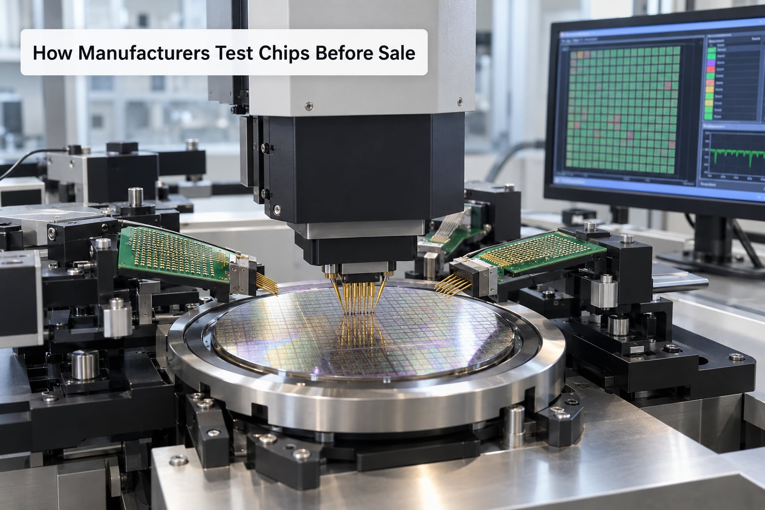 How Manufacturers Test Chips Before Sale