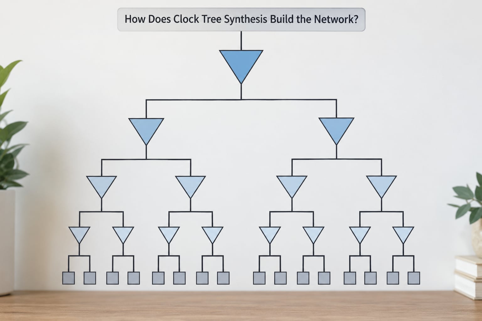 How Does Clock Tree Synthesis Build the Network?