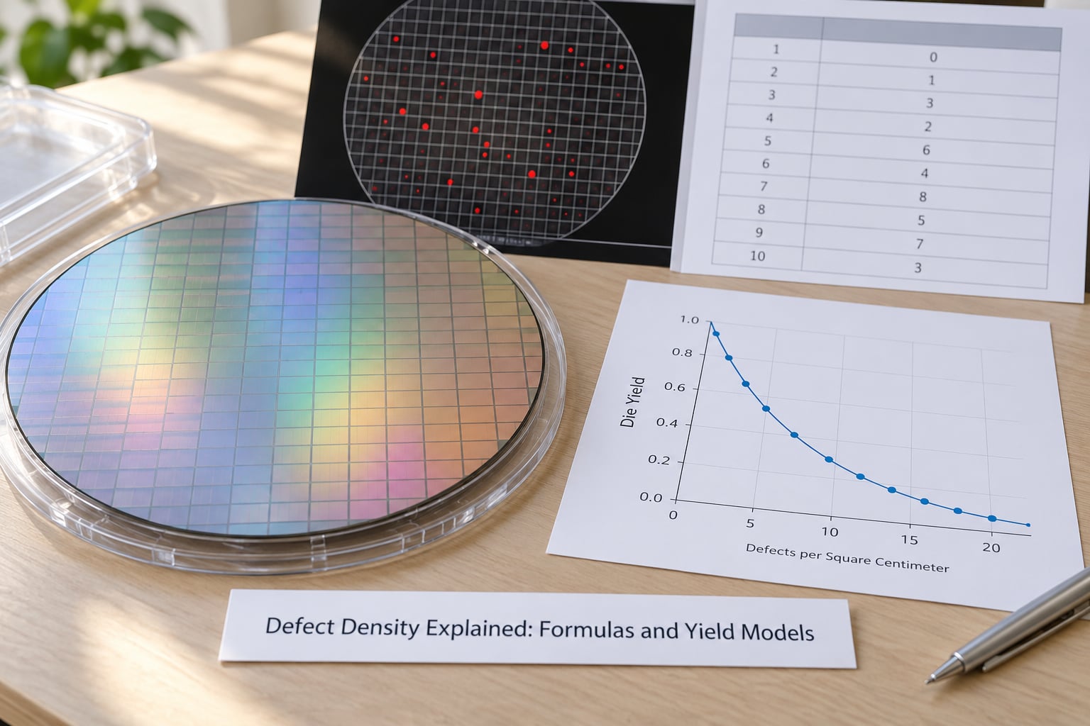 Defect Density Explained: Formulas and Yield Models