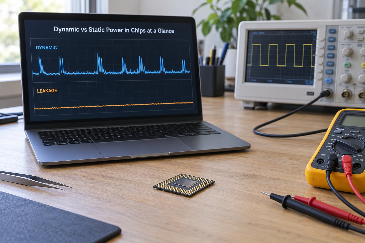 Dynamic vs Static Power in Chips at a Glance