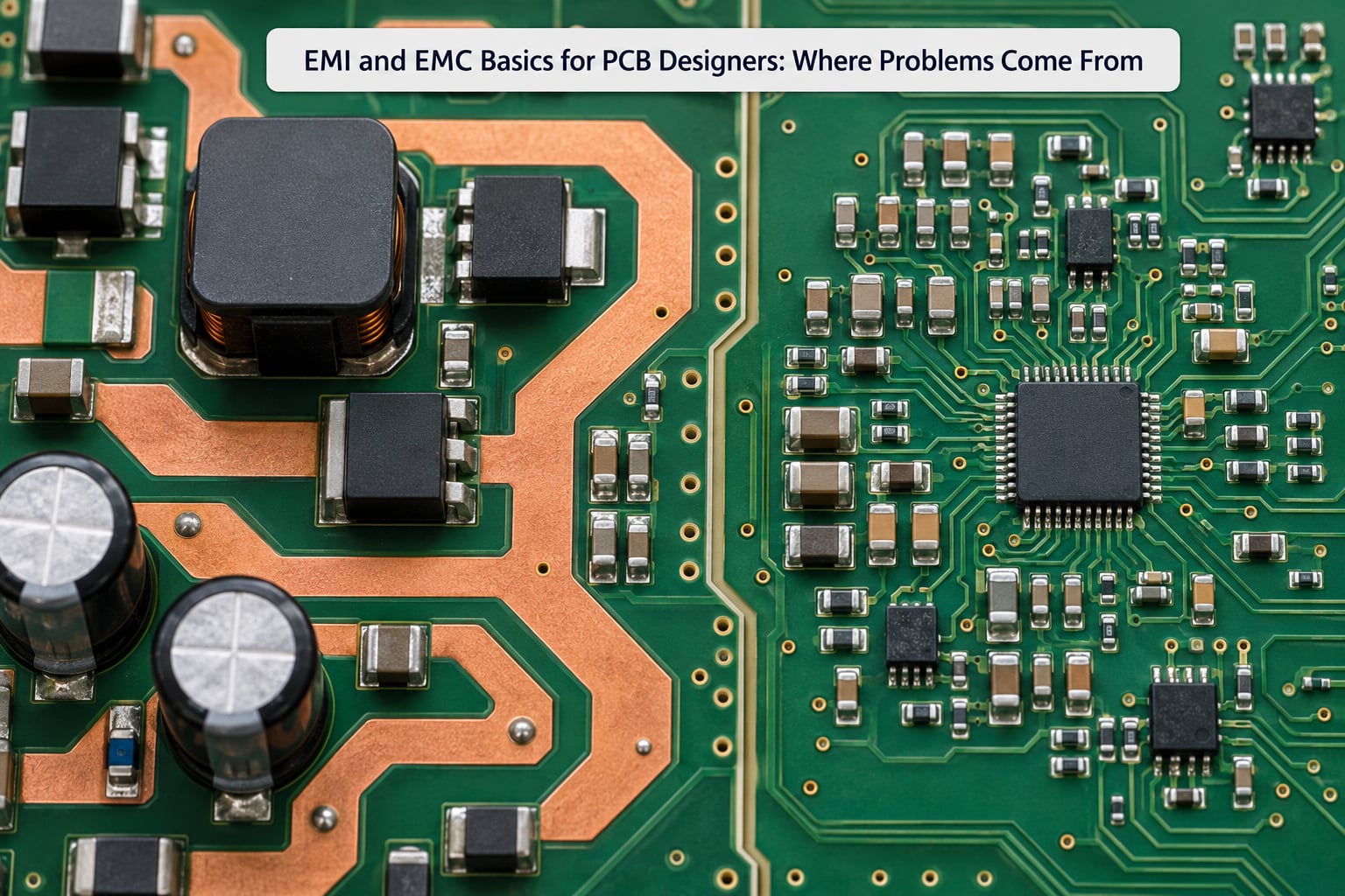 EMI and EMC Basics for PCB Designers: Where Problems Come From
