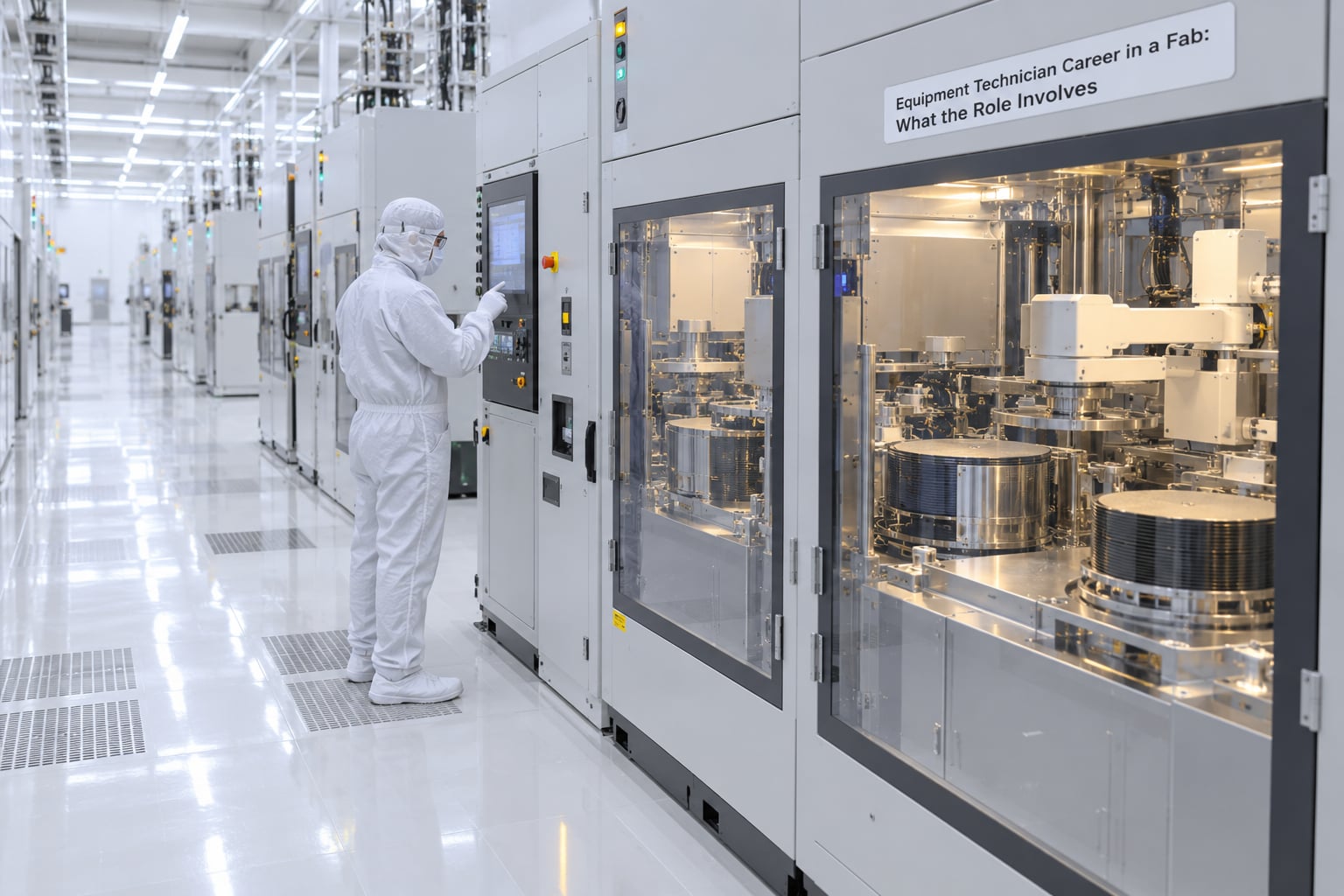 Equipment Technician Career in a Fab: What the Role Involves