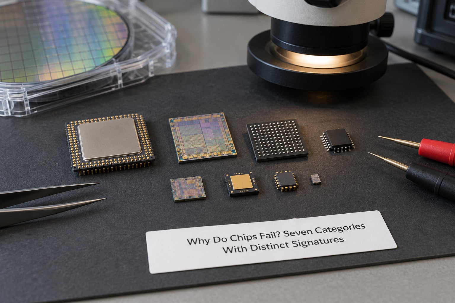 Why Do Chips Fail? Seven Categories With Distinct Signatures