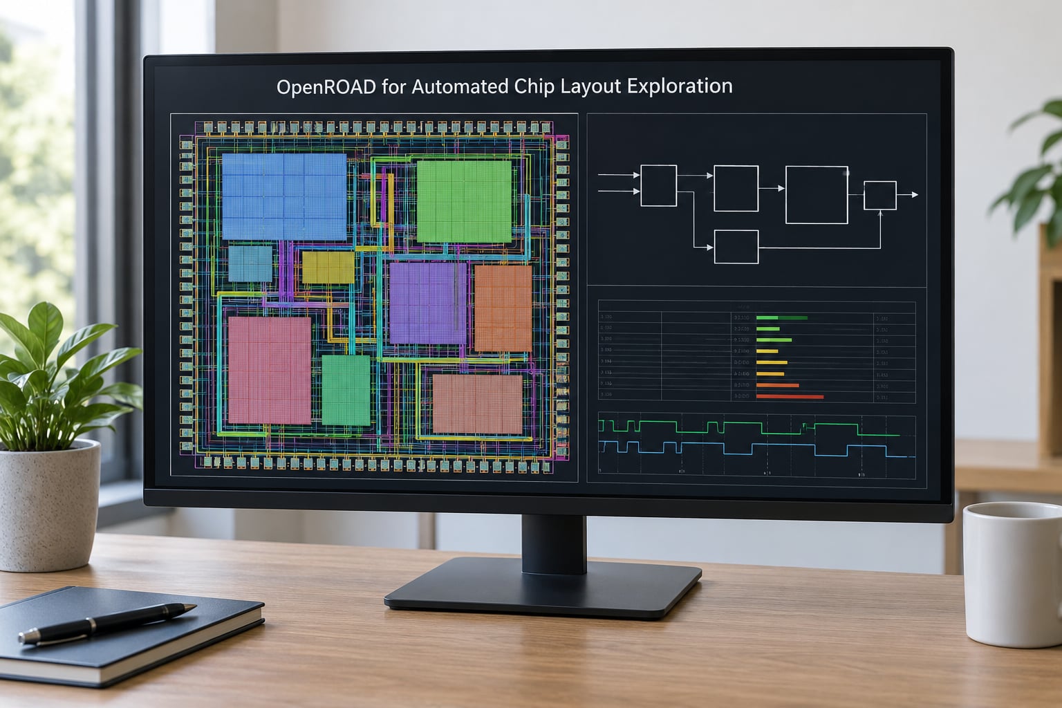 OpenROAD for Automated Chip Layout Exploration