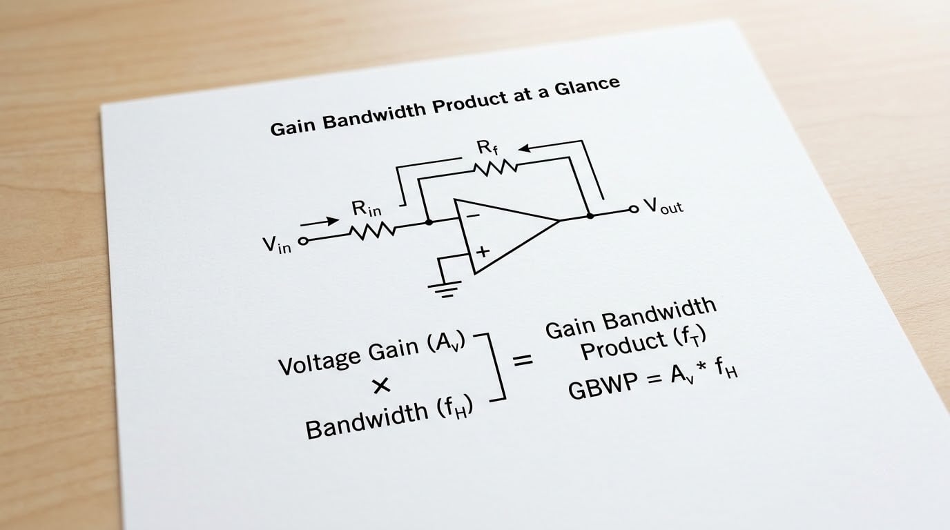 Gain Bandwidth Product at a Glance