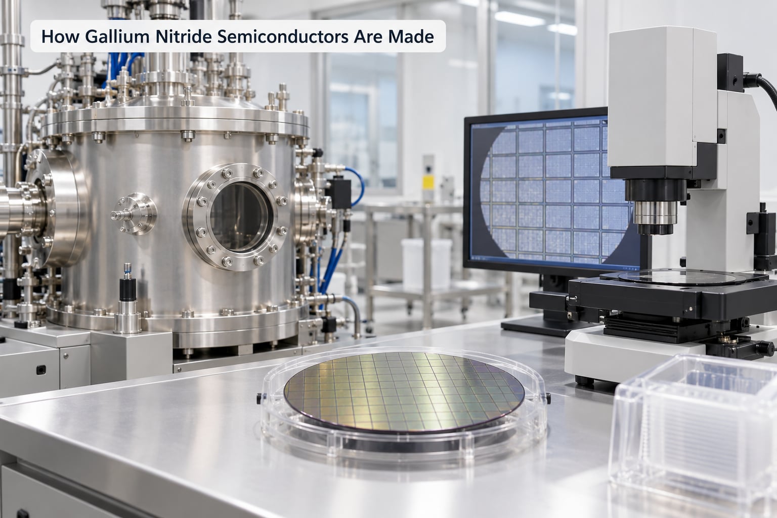 How Gallium Nitride Semiconductors Are Made