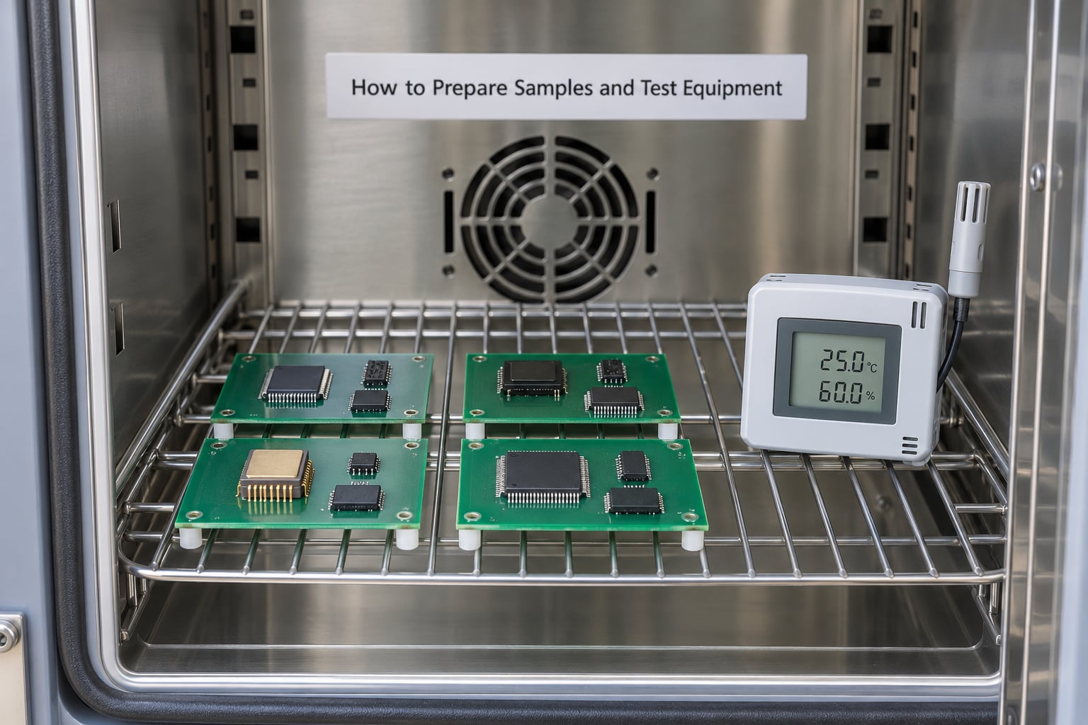 How to Prepare Samples and Test Equipment