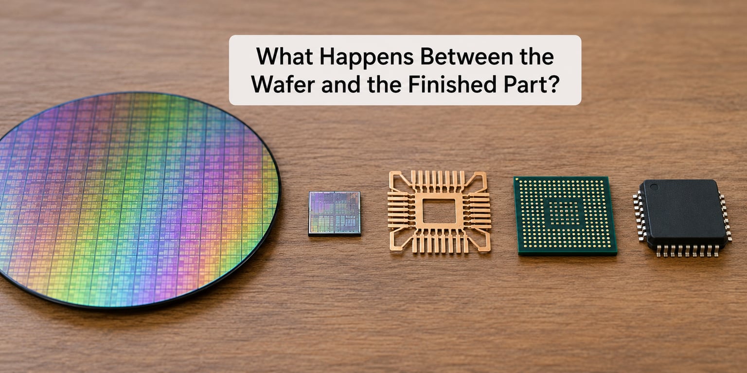 What Happens Between the Wafer and the Finished Part?