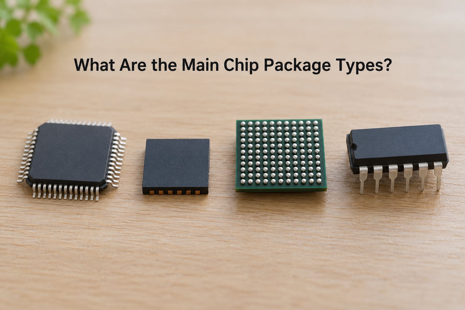 What Are the Main Chip Package Types?