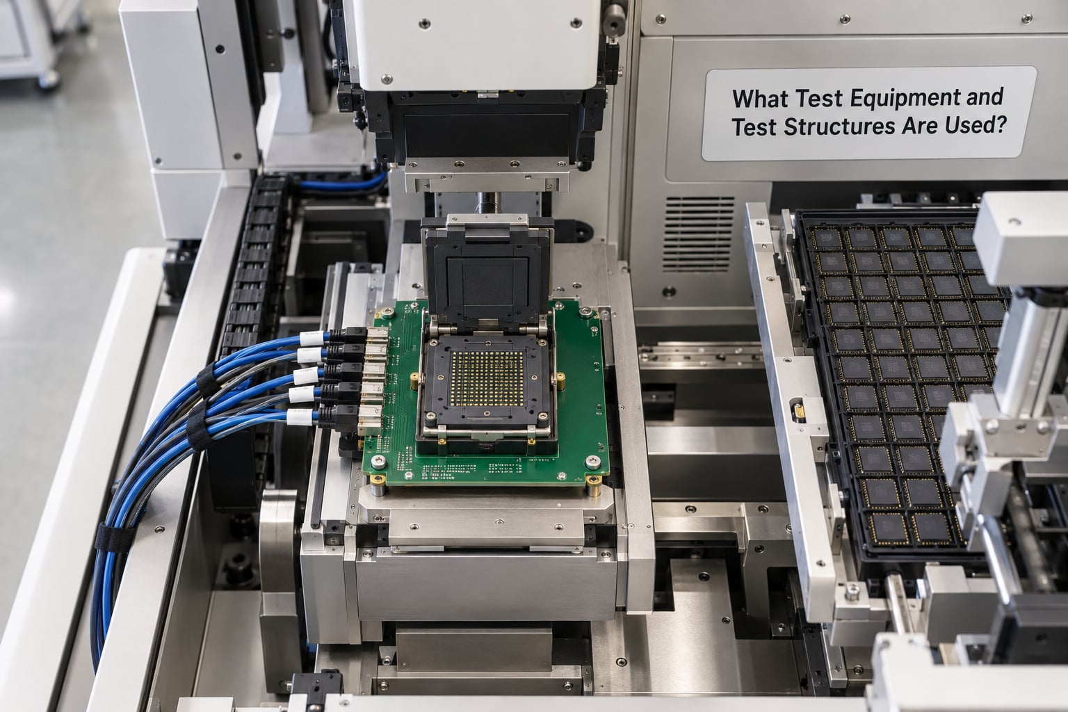 What Test Equipment and Test Structures Are Used?