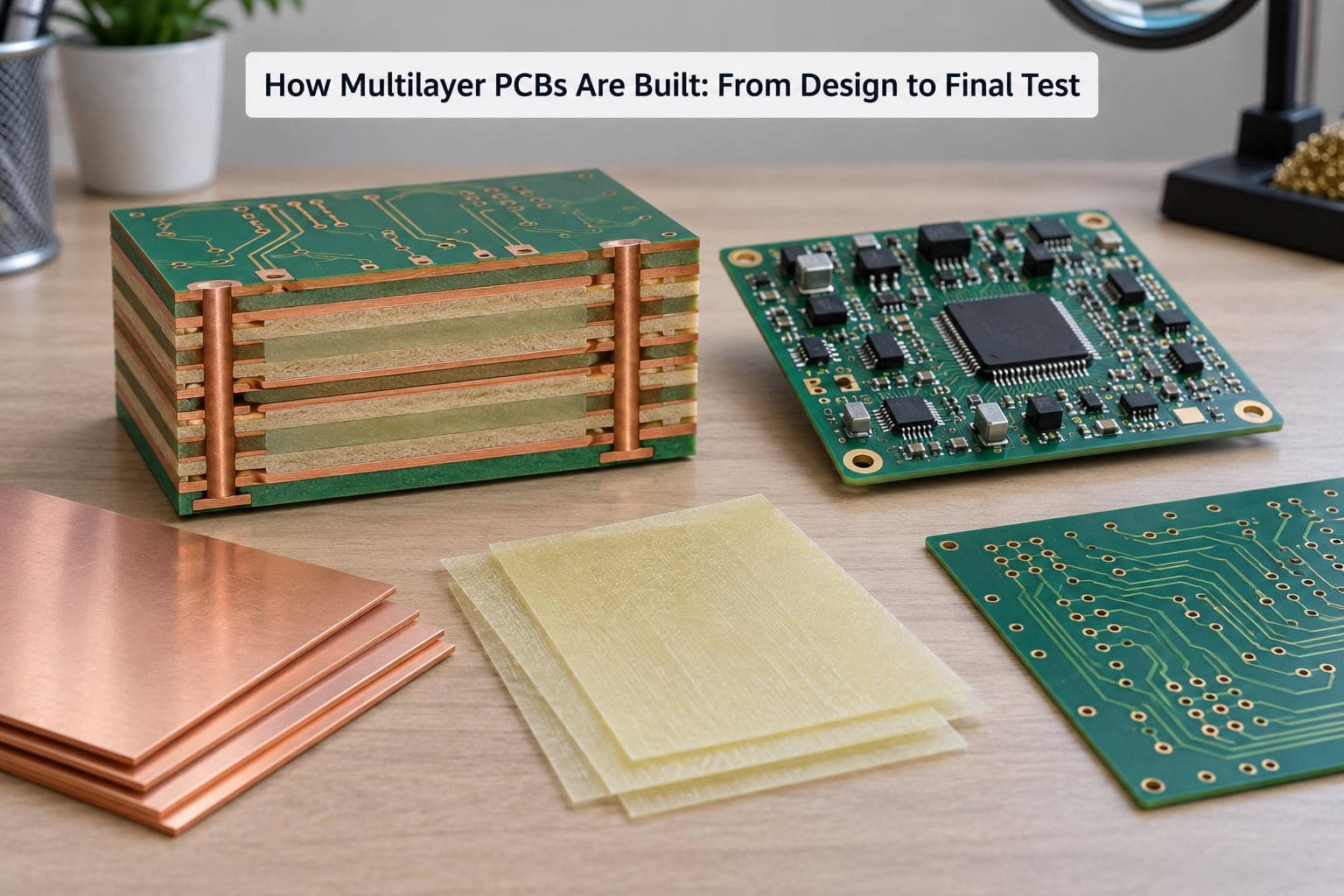 How Multilayer PCBs Are Built: From Design to Final Test