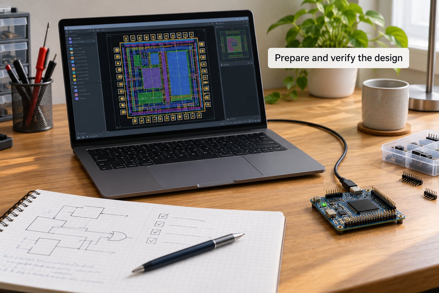 Prepare and verify the design