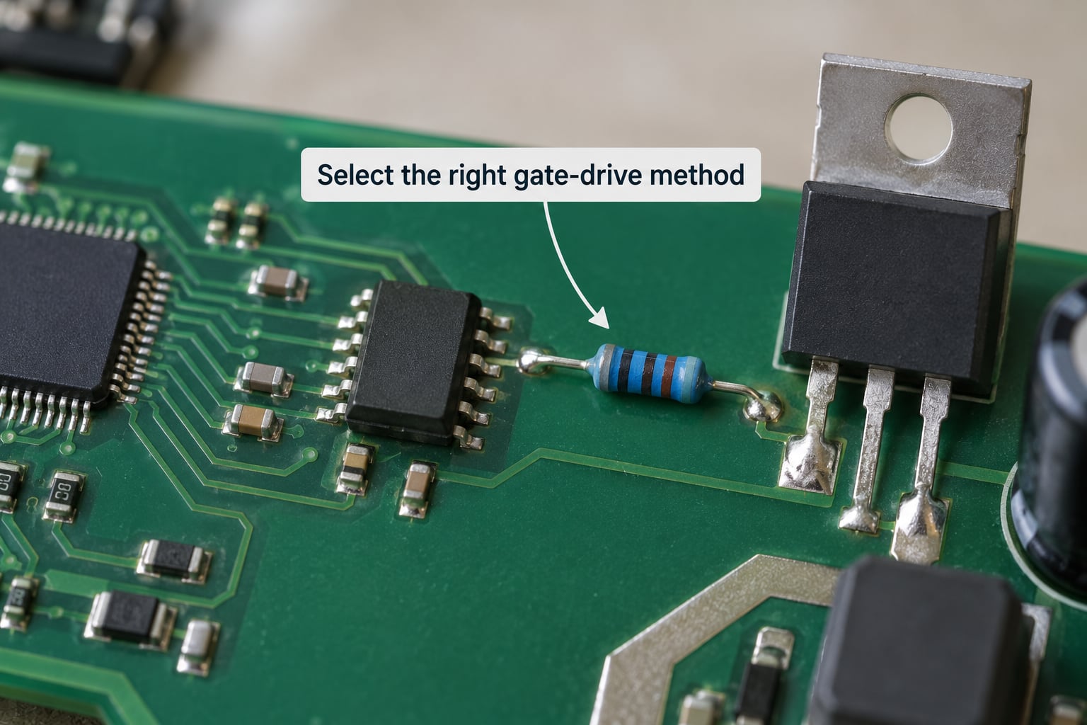 Select the right gate-drive method