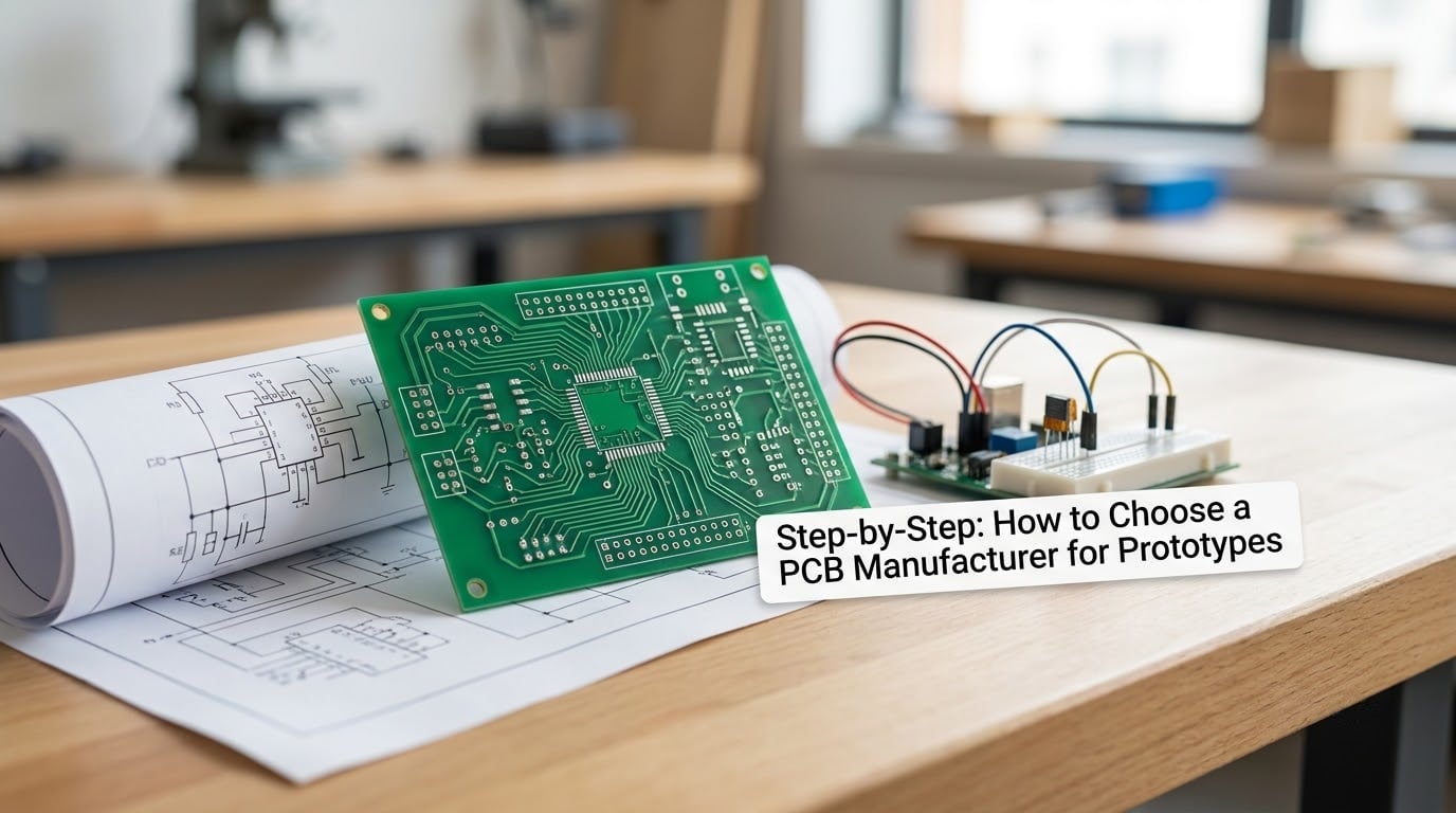 Step-by-Step: How to Choose a PCB Manufacturer for Prototypes