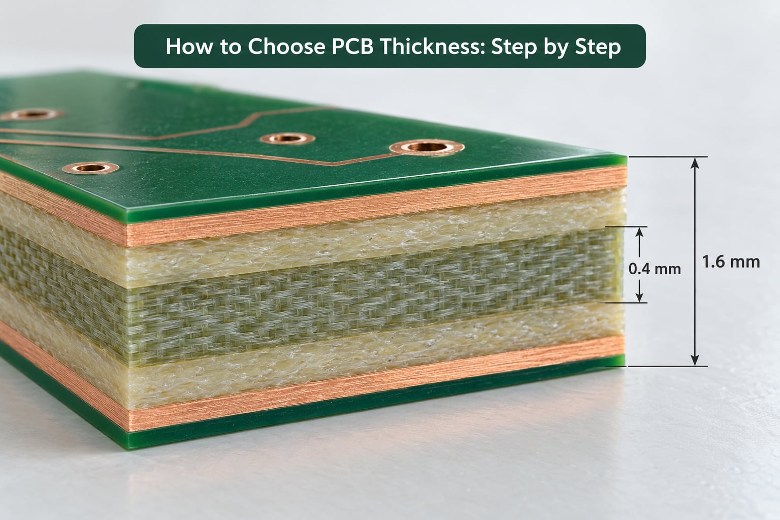 How to Choose PCB Thickness: Step by Step