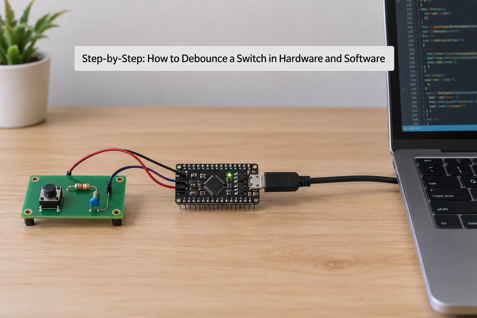 Step-by-Step: How to Debounce a Switch in Hardware and Software