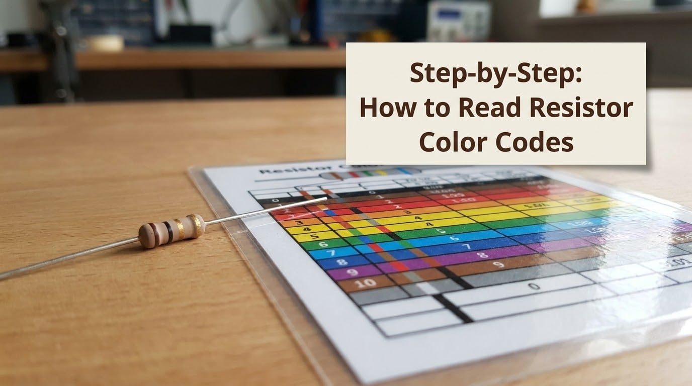 Step-by-Step: How to Read Resistor Color Codes