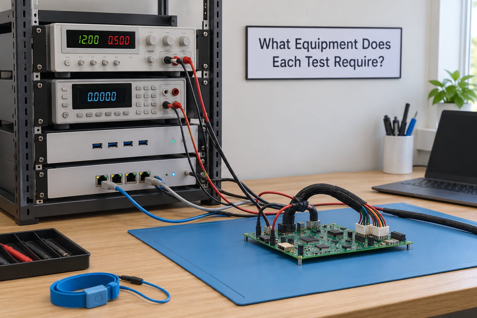 What Equipment Does Each Test Require?