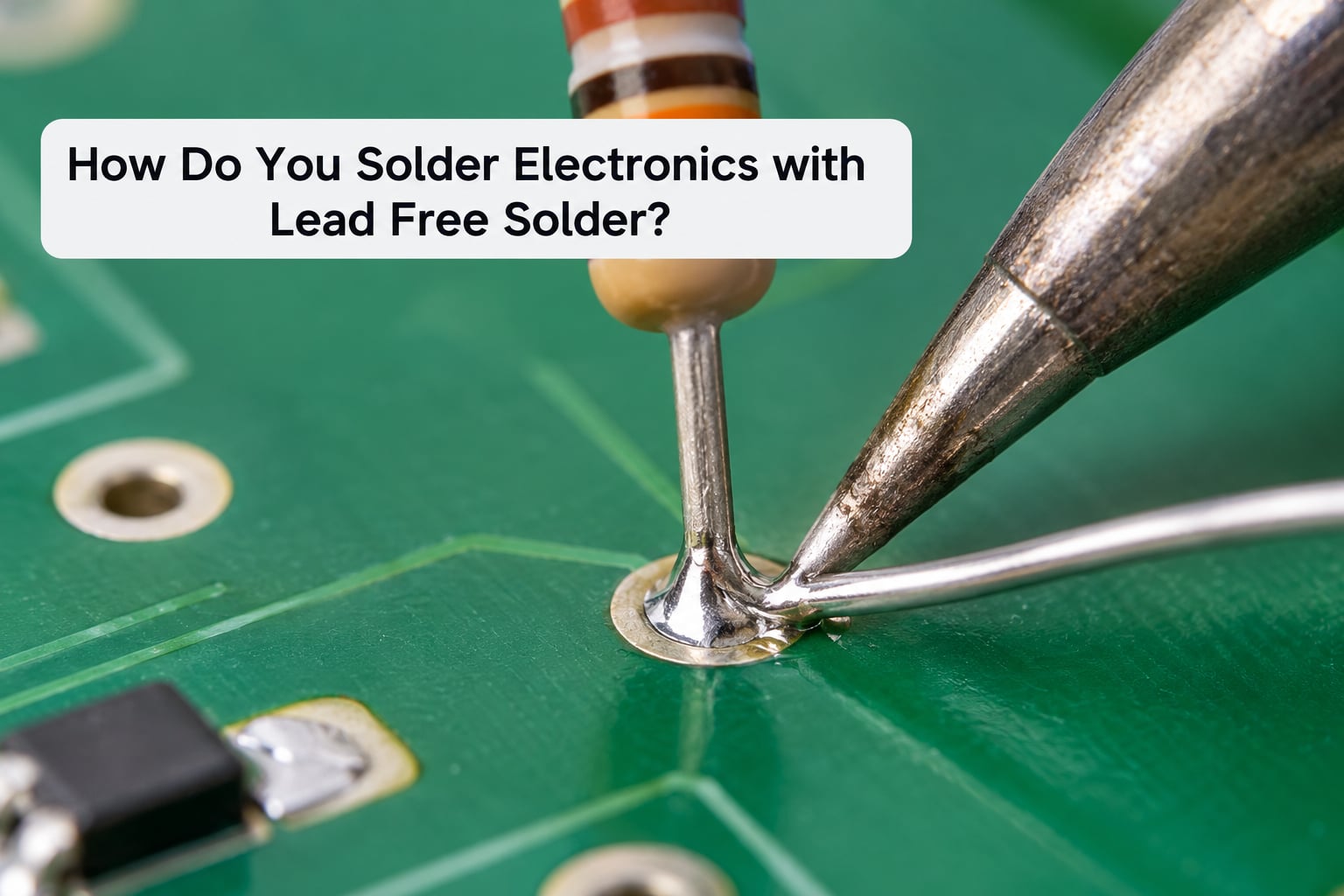 How Do You Solder Electronics with Lead Free Solder?