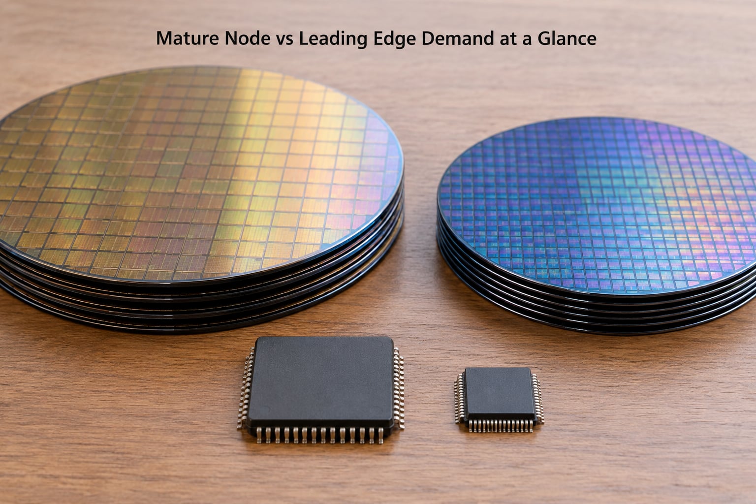 Mature Node vs Leading Edge Demand at a Glance