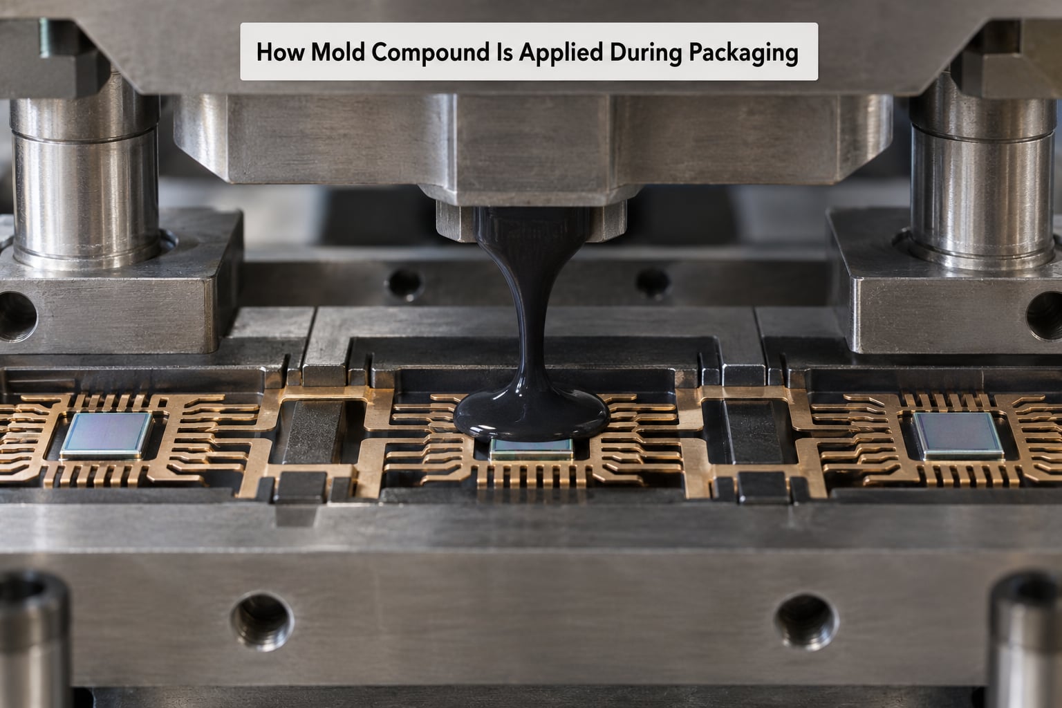 How Mold Compound Is Applied During Packaging