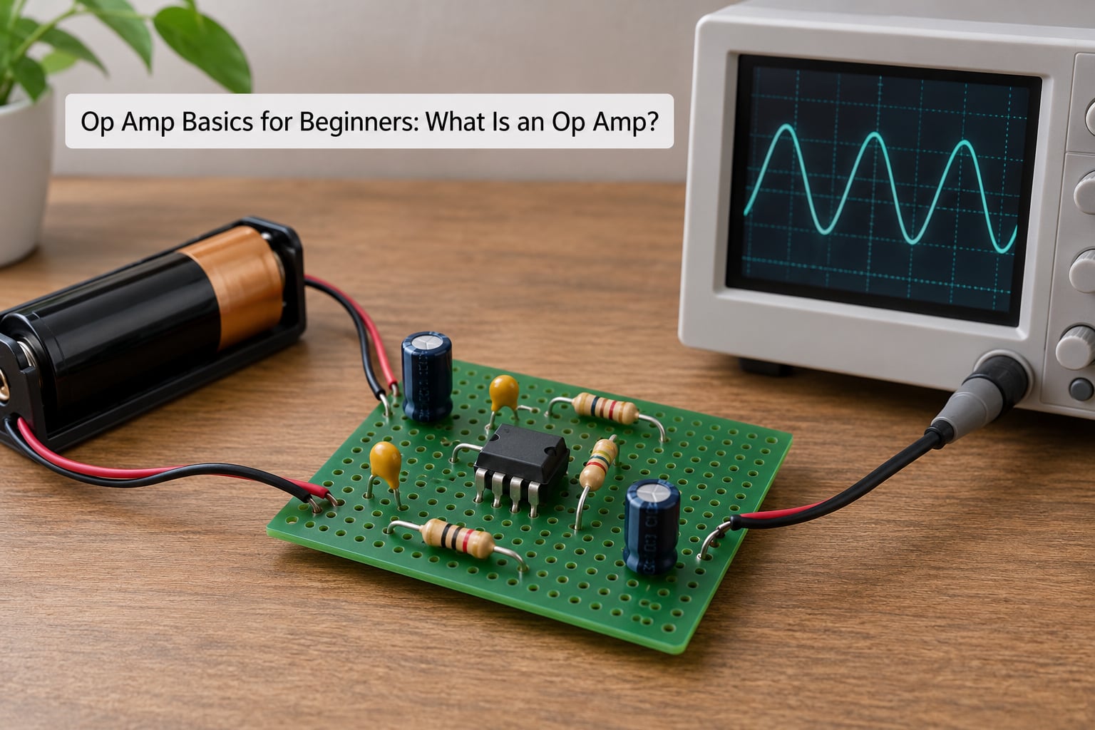 Op Amp Basics for Beginners: What Is an Op Amp?