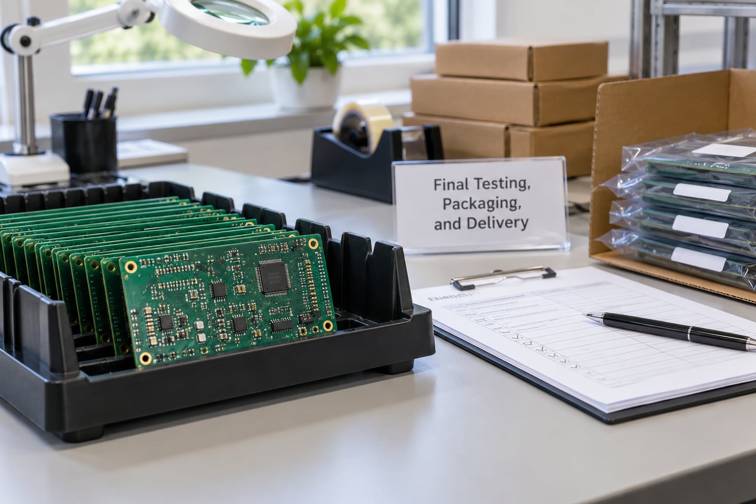 Final Testing, Packaging, and Delivery