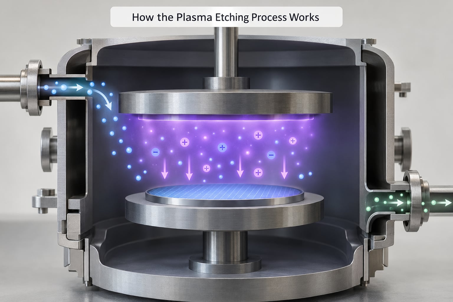 How the Plasma Etching Process Works