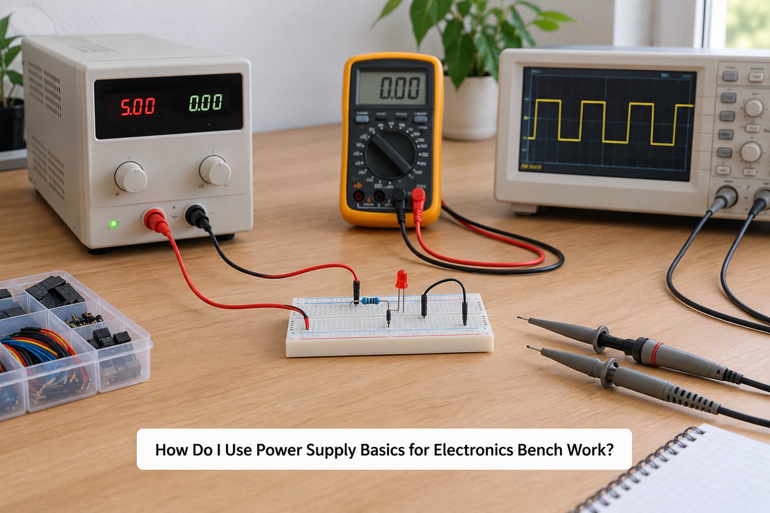 How Do I Use Power Supply Basics for Electronics Bench Work?