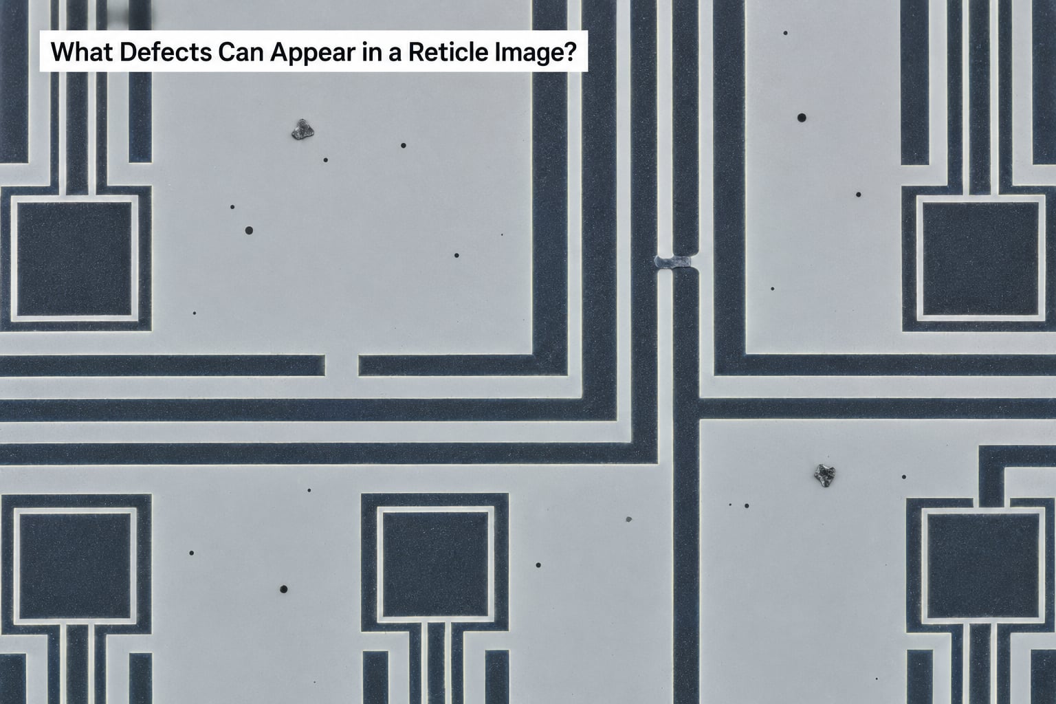 What Defects Can Appear in a Reticle Image?