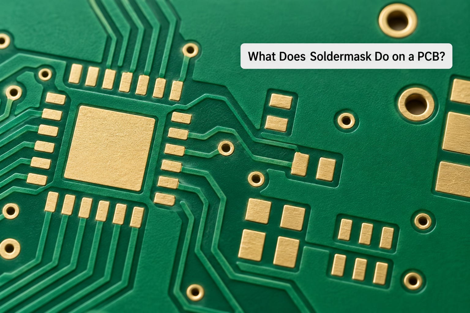 What Does Soldermask Do on a PCB?