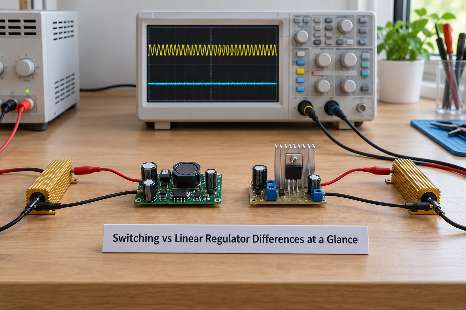 Switching vs Linear Regulator Differences at a Glance