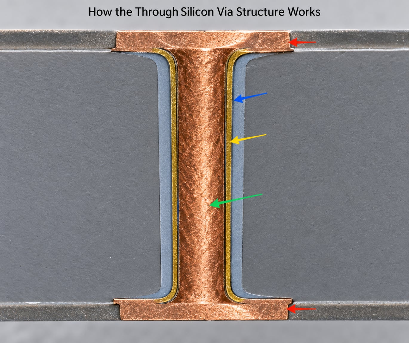How the Through Silicon Via Structure Works