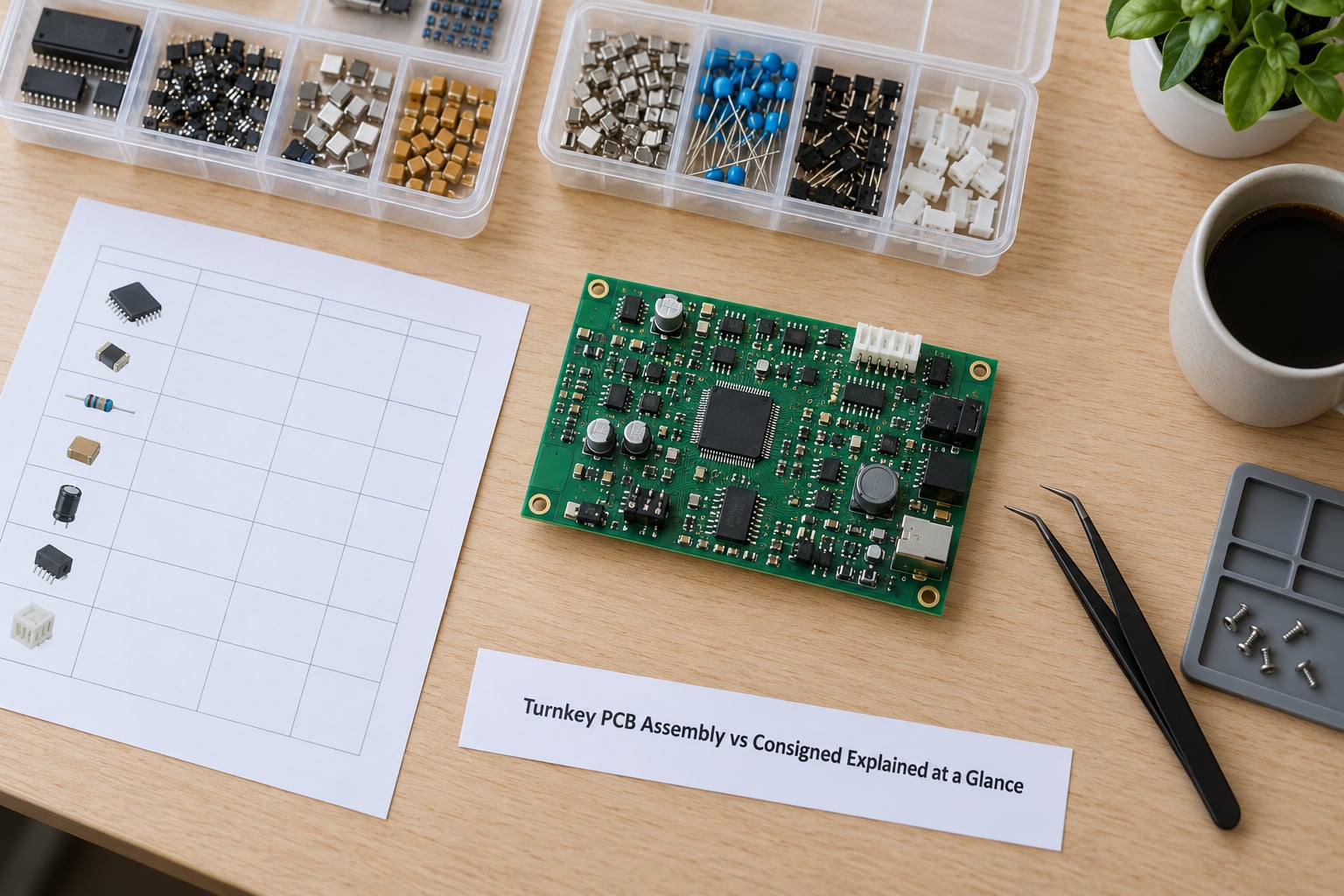 Turnkey PCB Assembly vs Consigned Explained at a Glance