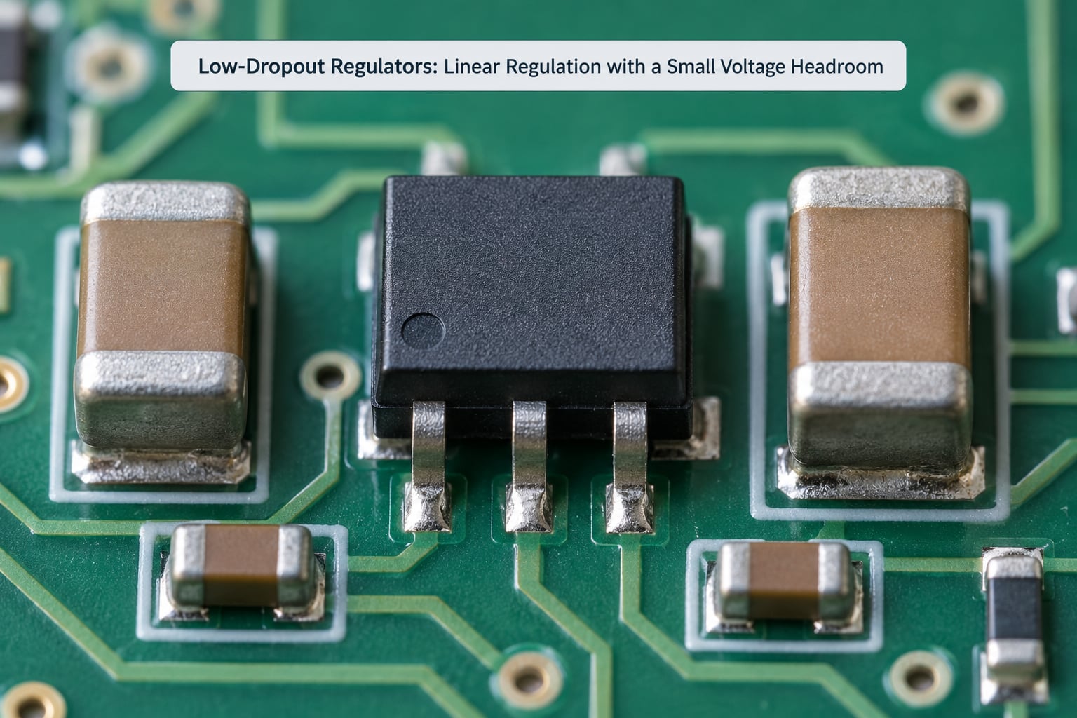 Low-Dropout Regulators: Linear Regulation with a Small Voltage Headroom