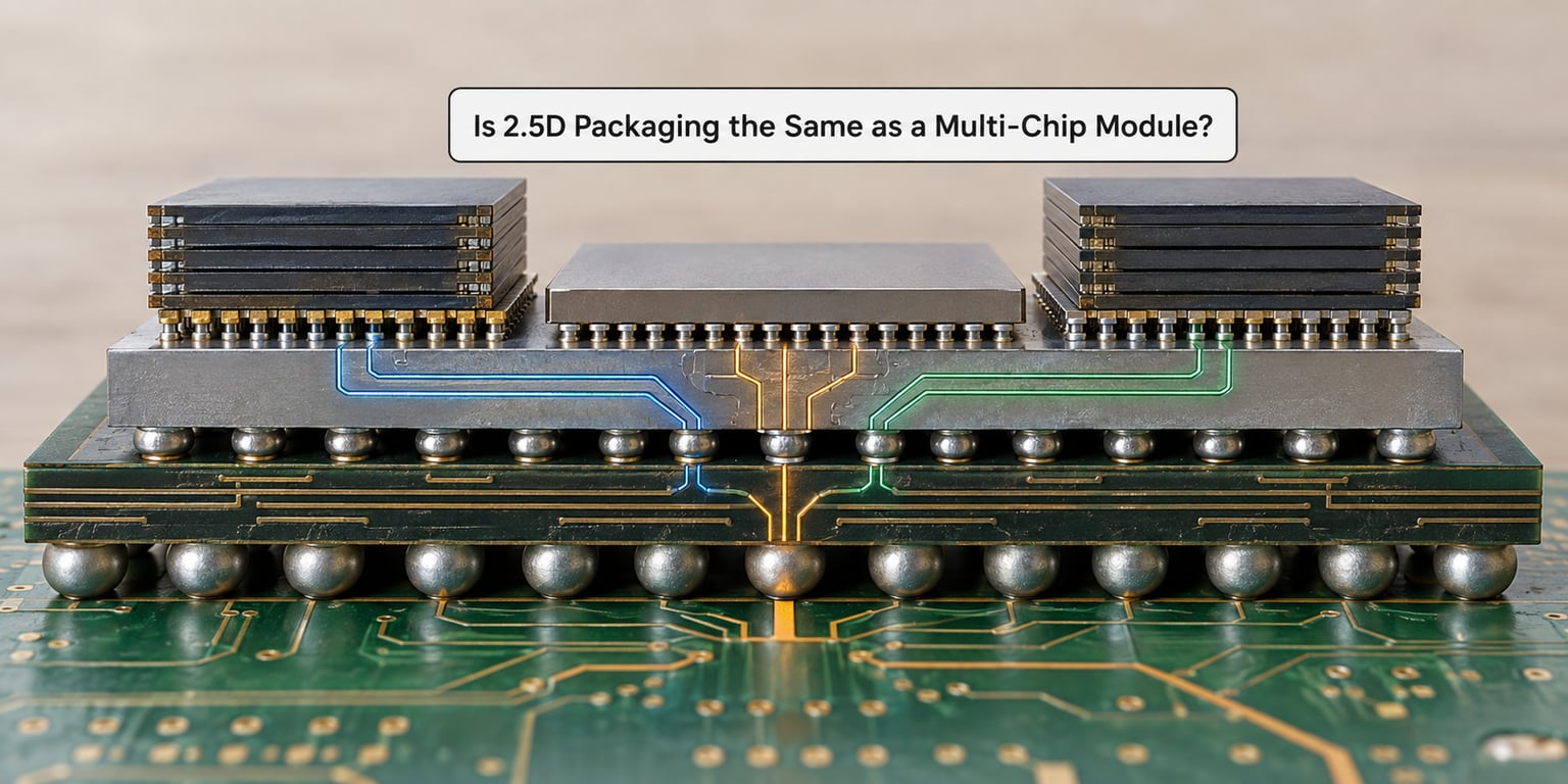Is 2.5D Packaging the Same as a Multi-Chip Module?