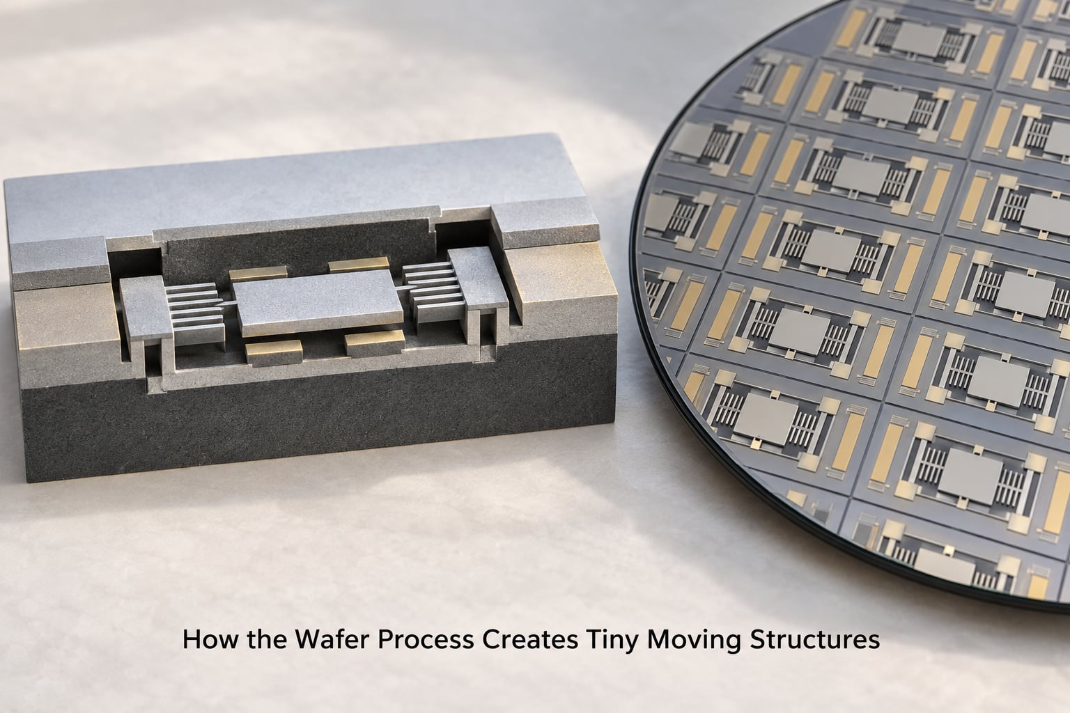 How the Wafer Process Creates Tiny Moving Structures