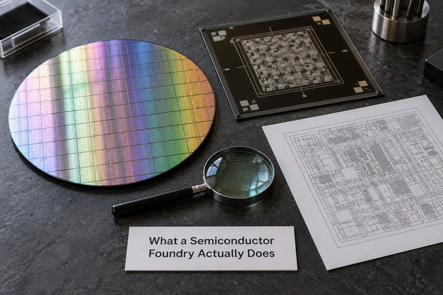 What a Semiconductor Foundry Actually Does