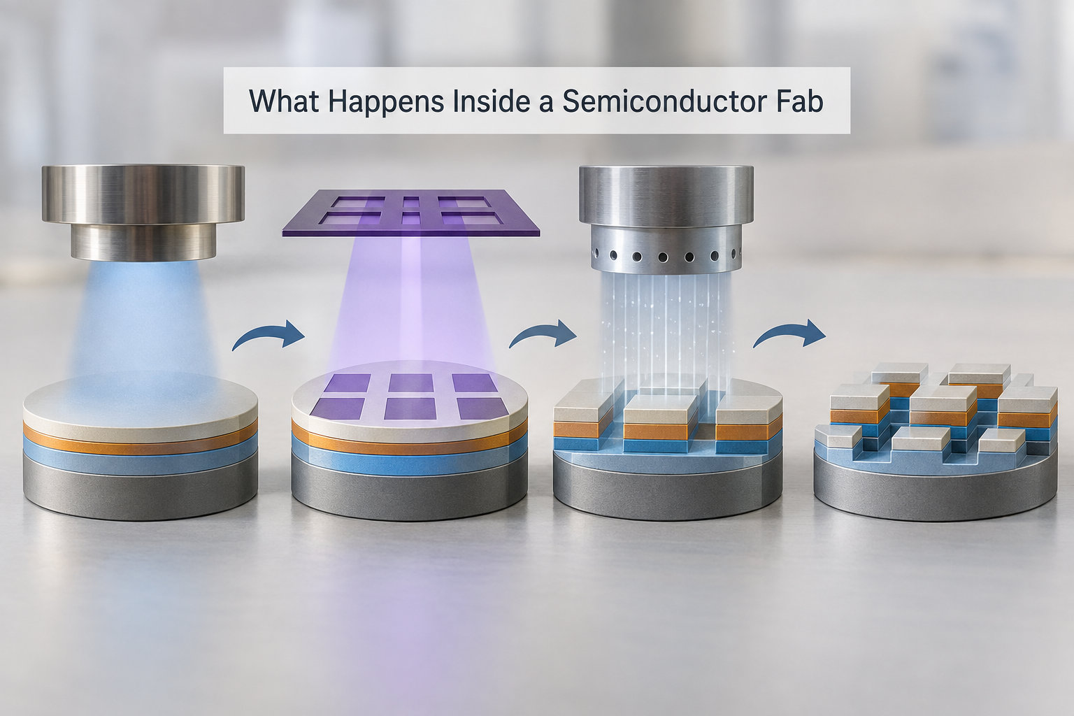 What Happens Inside a Semiconductor Fab