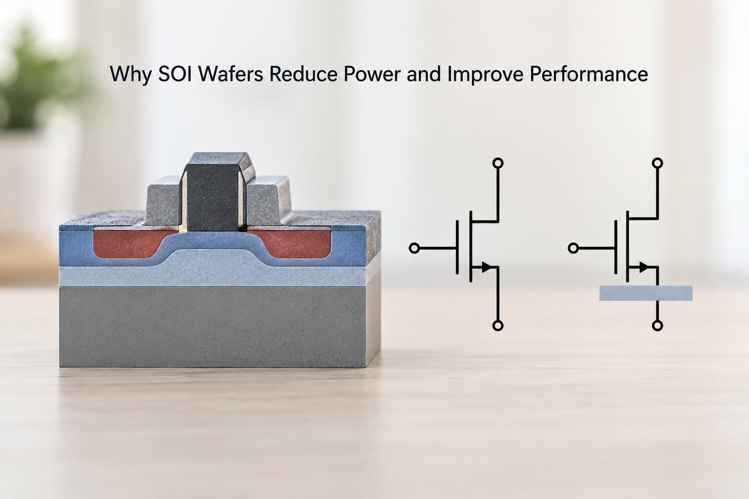 Why SOI Wafers Reduce Power and Improve Performance